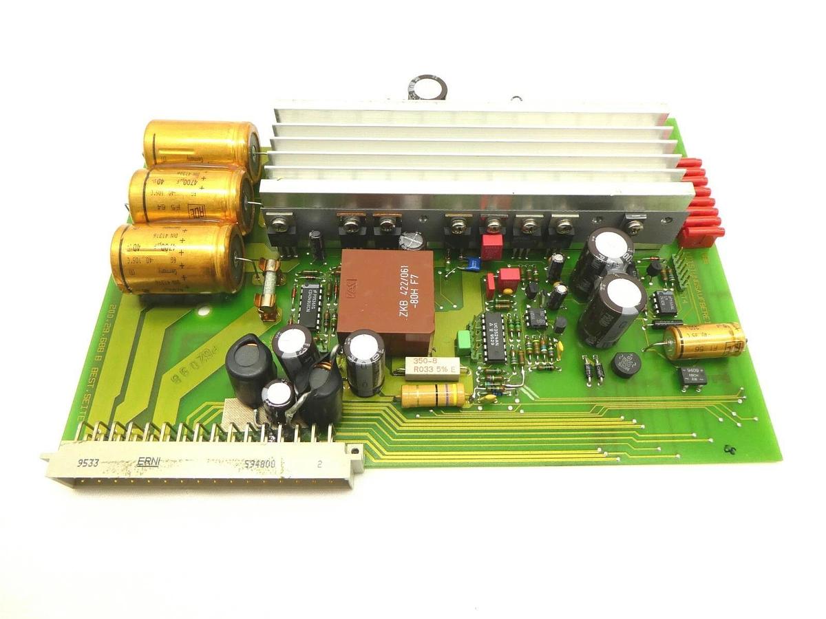 Used Leybold 200.29.688 Power Supply LA Leistungsaufbereitung PCB Card UL 500 Working