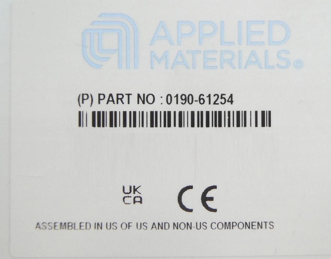 Used AMAT Applied Materials 0190-61254 3-Zone Flow Ratio Controller Working