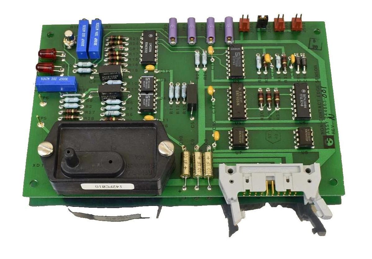 Used Electroglas 244863-001 Non-Contact Edge Sensor PCB Working