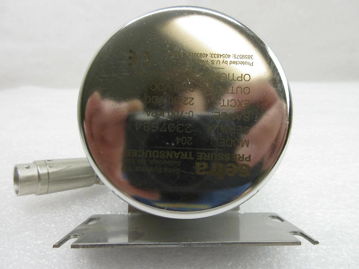 Used Setra 204100-50-NK Pressure Transducer 204 Nikon NSR System Used Working