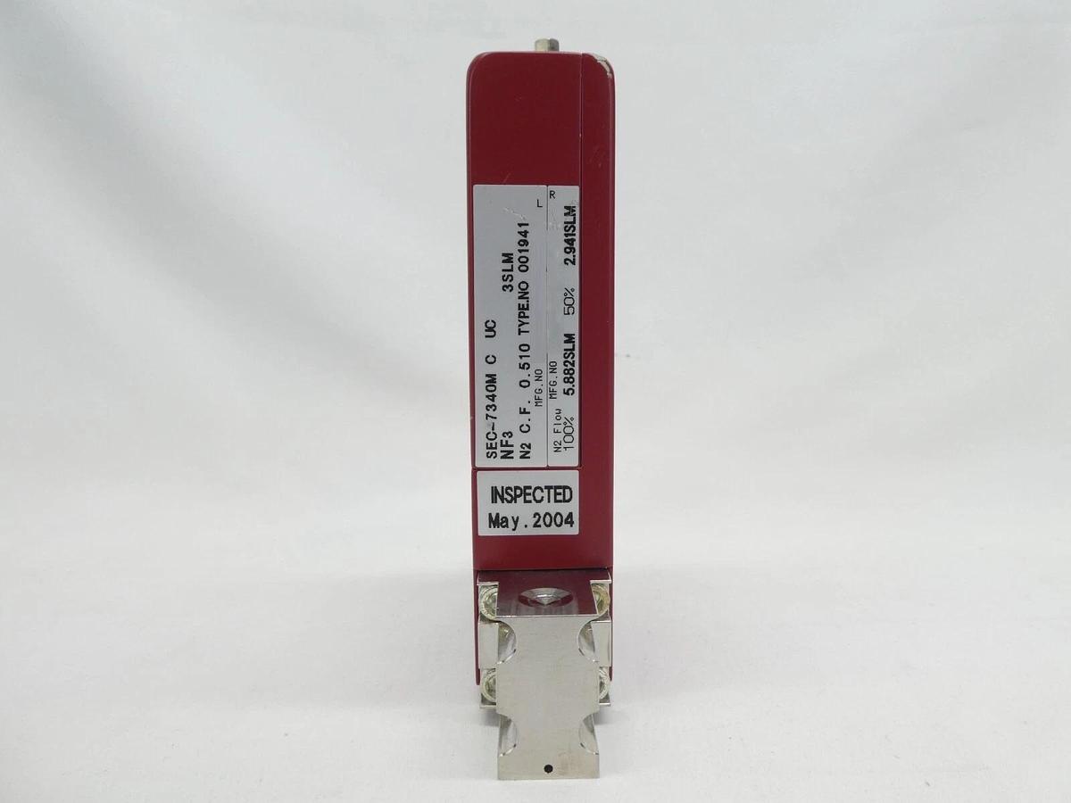 Used STEC SEC-7340M Mass Flow Controller MFC 3 SLM NF3 Reseller Lot of 6 Working