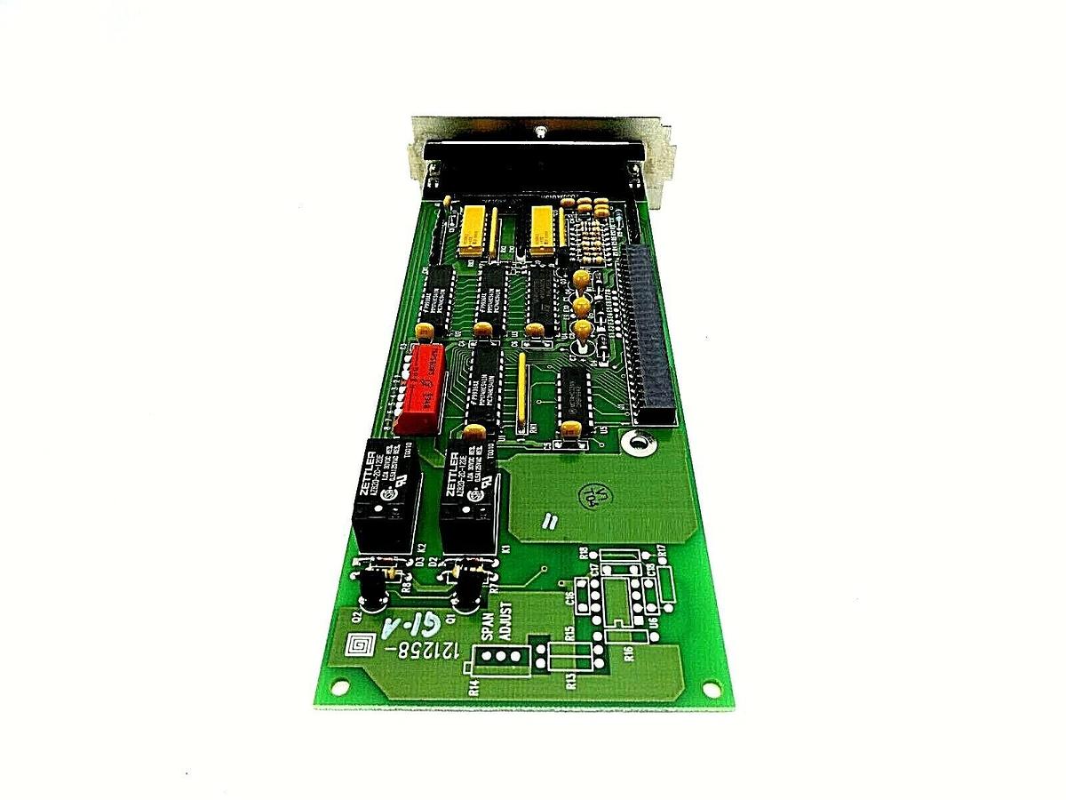 Used MKS Instruments 121258-G1-A Pressure Controller I/O PCB Card 121257-A Working