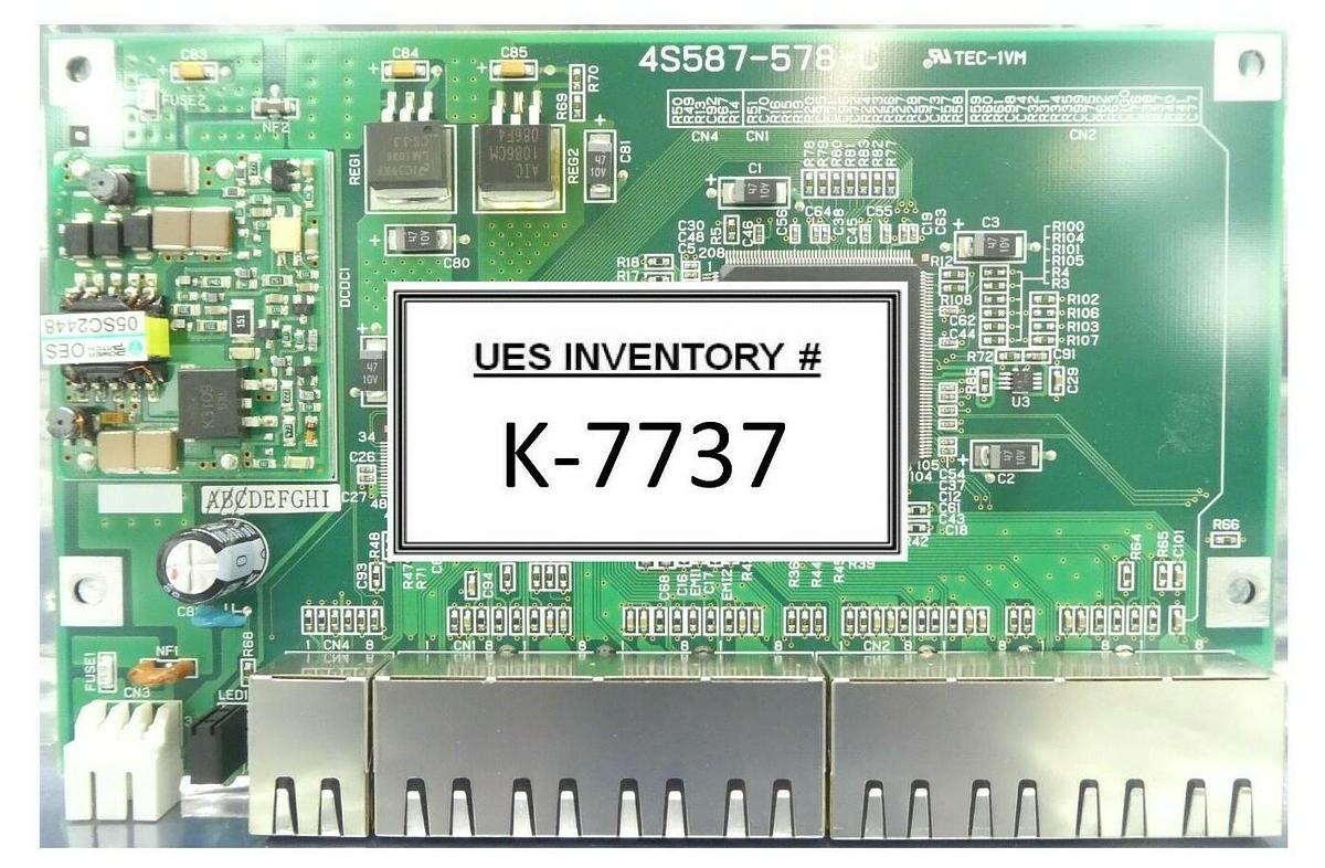 Used Nikon 4S587-578-C 9-Port Network PCB NSR FX-601F FPD Lithography System Working