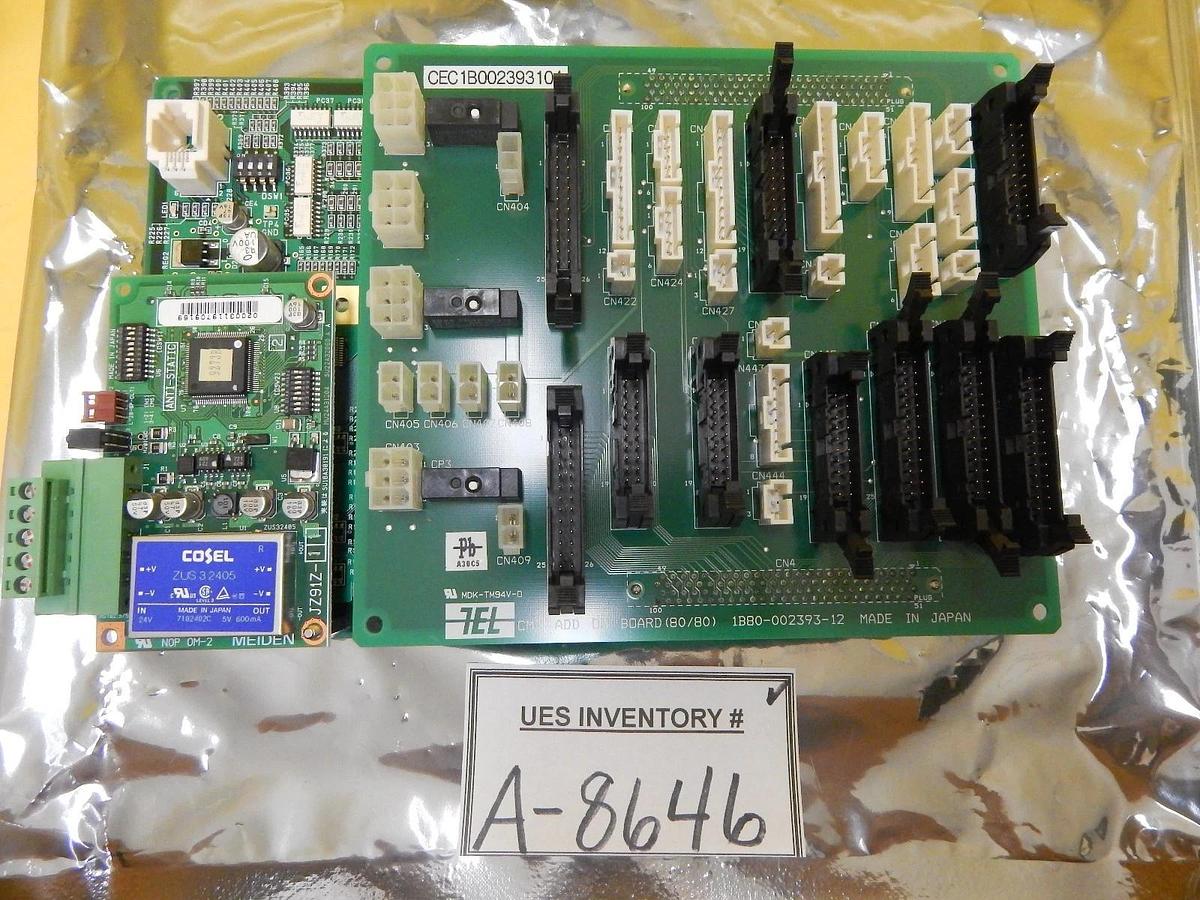 Used TEL Tokyo Electron 1B80-002389-11 DN Board 1B80-002393-12 PR300Z Used Working
