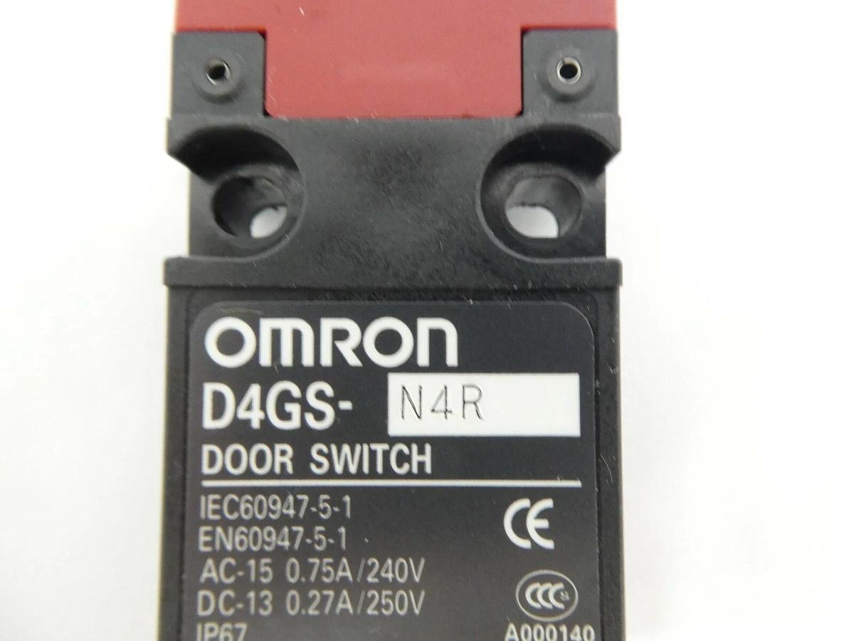 Used Omron D4GS Door Switch D4GS-N4R D4GS-N4T TEL Trias System Lot of 4 Working