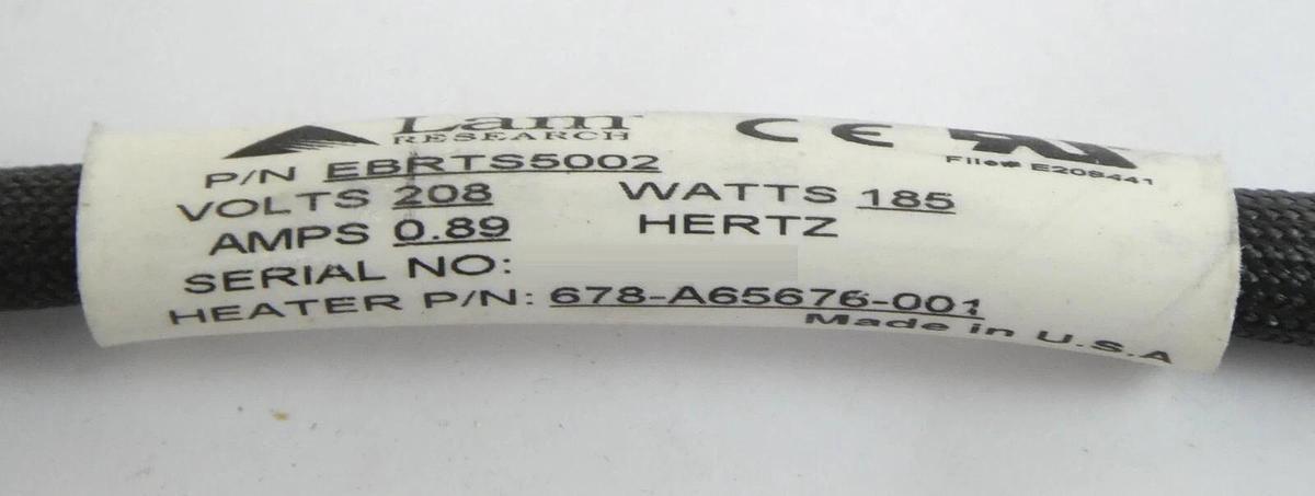 Used Lam Research EBRTS5002 Firerod Cartridge Heater Assembly 678-A65676-001 Lot of 8