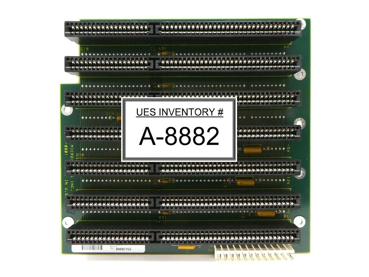 Used Texas Microsystems 10813 PCA Backplane PCB BM7-AT 7AT Slots SVG 90S DUV Spare