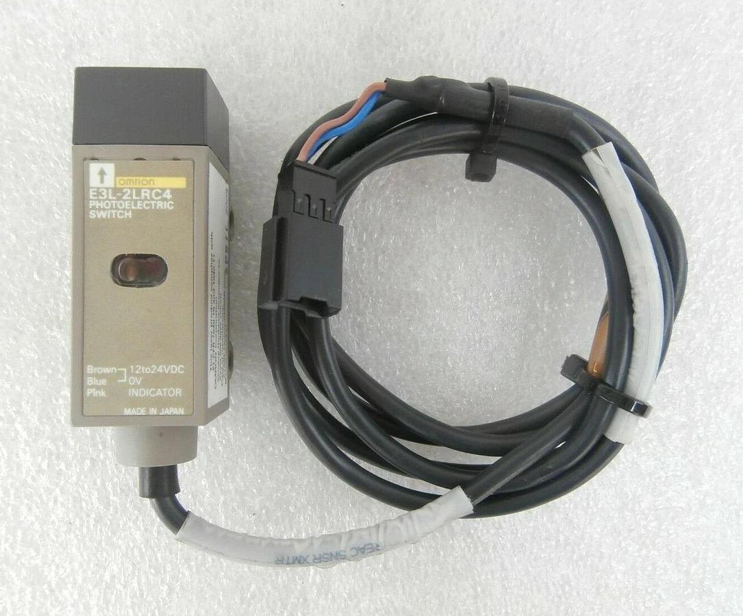 Used Omron E3L-2LRC4 Photoelectric Switch Reseller Lot of 24 Working Surplus