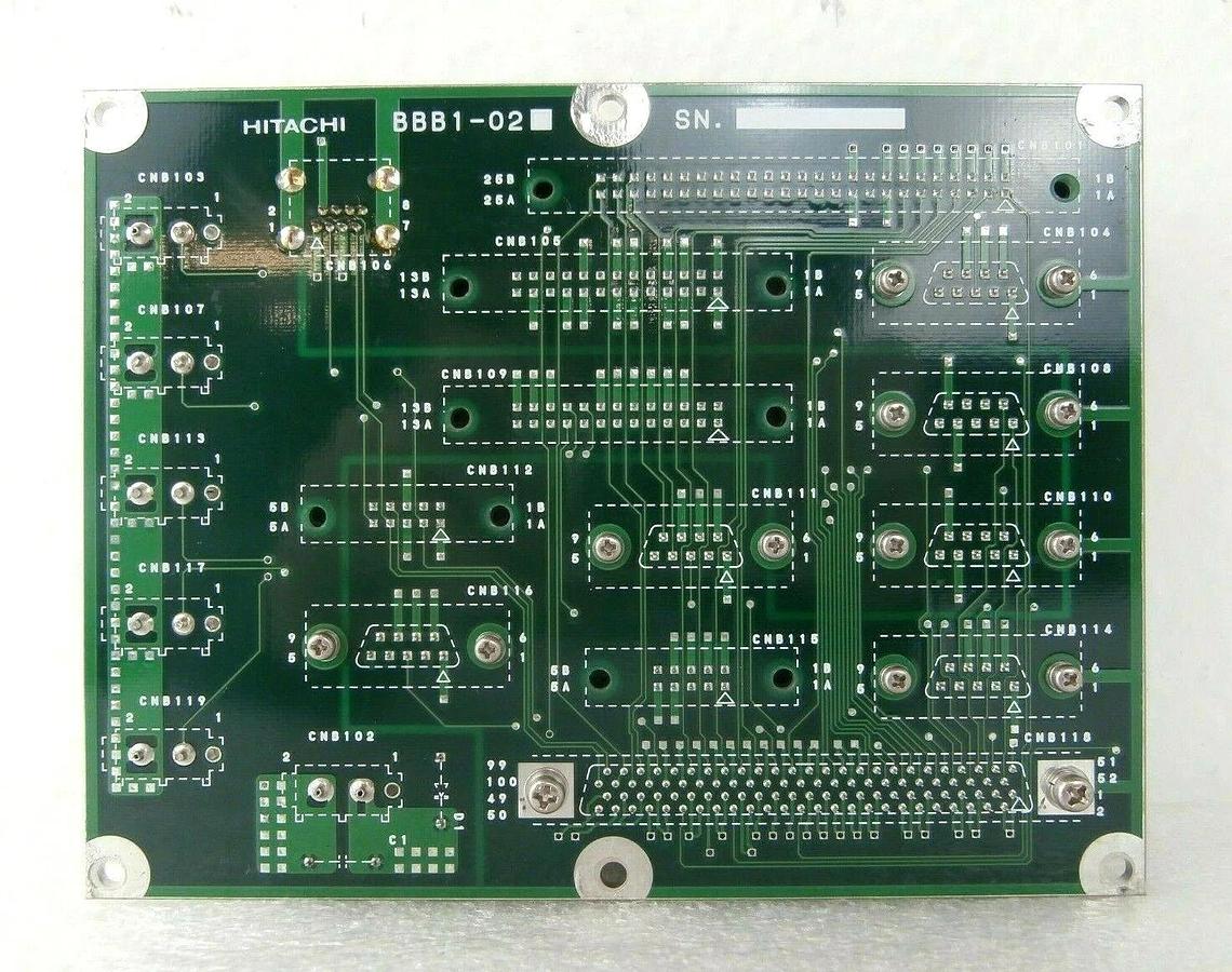 Used Hitachi BBB1-02 Interface Board PCB Hitachi M-712E Dry Etcher Working Spare