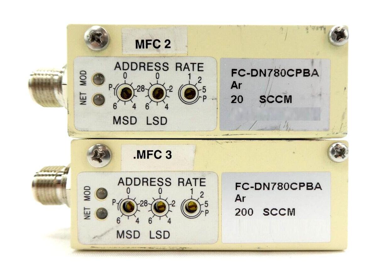 Used Aera FC-DN780C Mass Flow Controller MFC FC-7800CD Reseller Lot of 11 Working