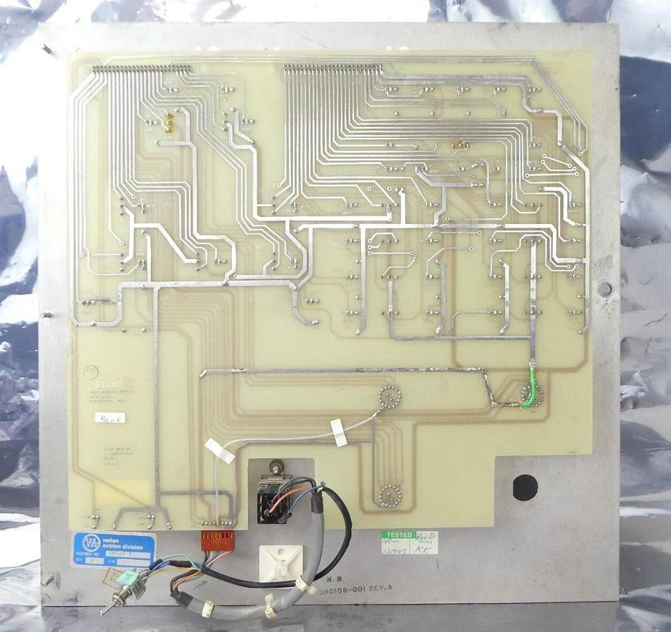 Used Varian Semiconductor Equipment H0581-1 End Station Control Panel Bent Knob Spare