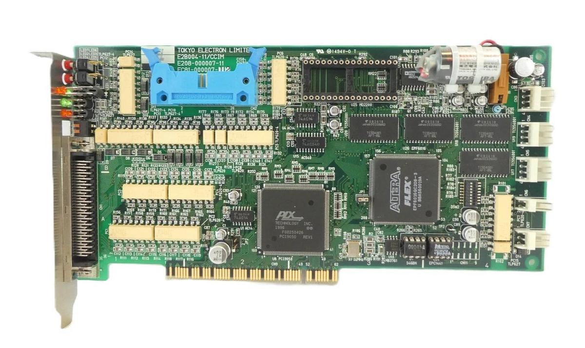 Used TEL Tokyo Electron EC81-000007-12 E2B004-11/CCIM PCB Card E208-000007-11 Working
