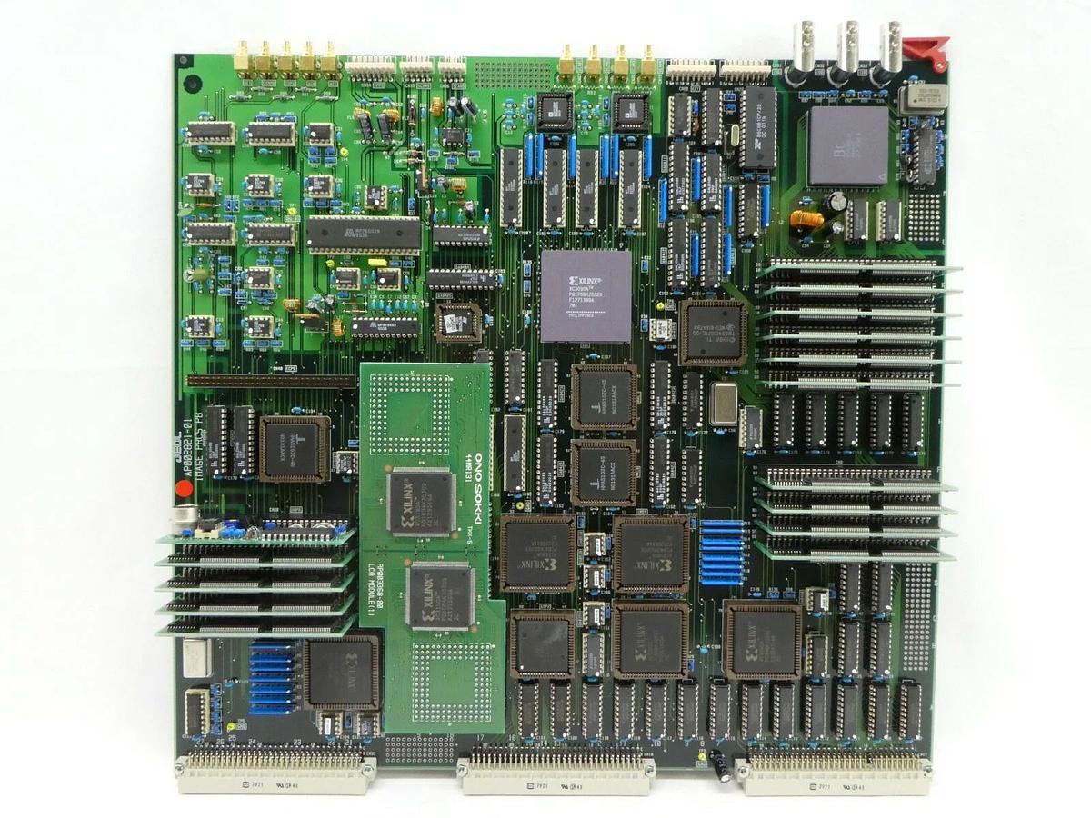 Used JEOL AP002821-01 IMAGE PRCS PB PCB Card AP003368-00 JWS-7555S SEM Working