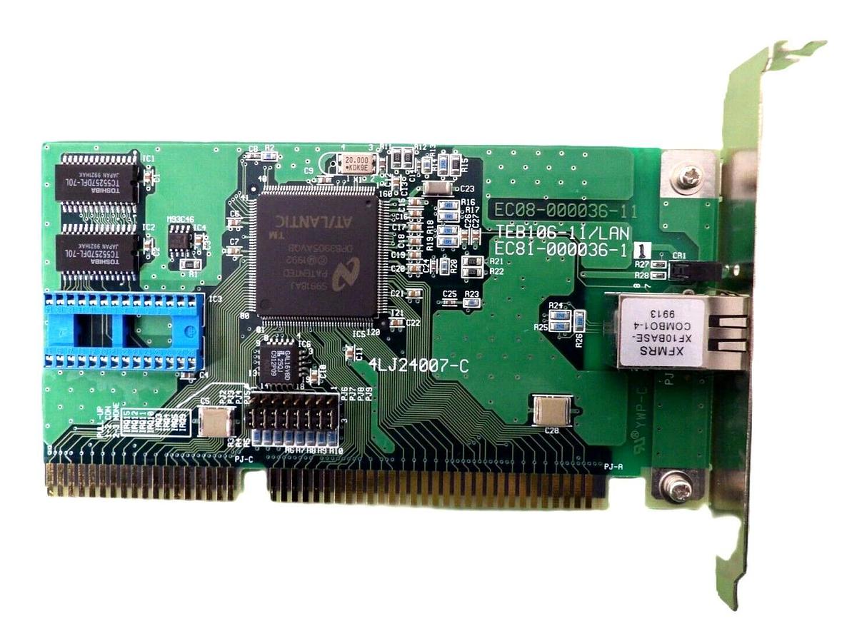 Used TEL Tokyo Electron EC81-000036-11 PCB Card TEB106-11/LAN ACT8 Working Surplus