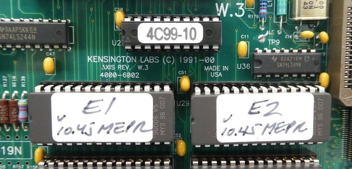 Used Kensington Labs 4000-6002 Arm X Axis PCB 8-0001-03 V. 10.45 MEPR 0-6082-02 Spare