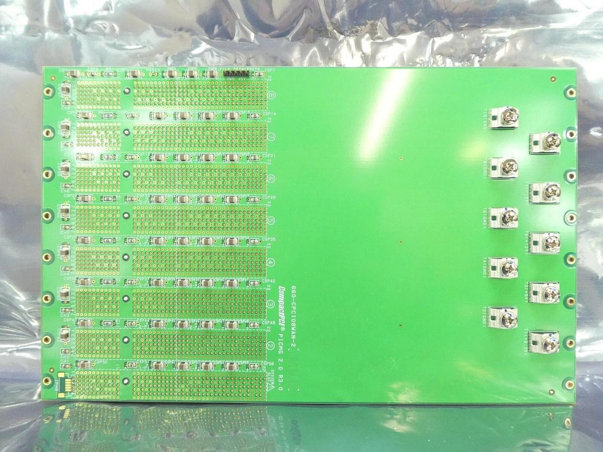 Used Nikon 4S019-383-Ⓐ ALG-MTHR Backplane PCB 660-CPCI08WAN-2 PICMG 2.0 NSR FX-601F