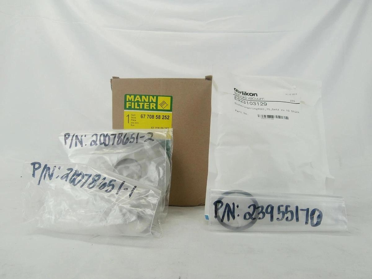 Oerlikon Leybold 13750 Exhaust Silencer Kit Reseller Lot of 2 New Surplus