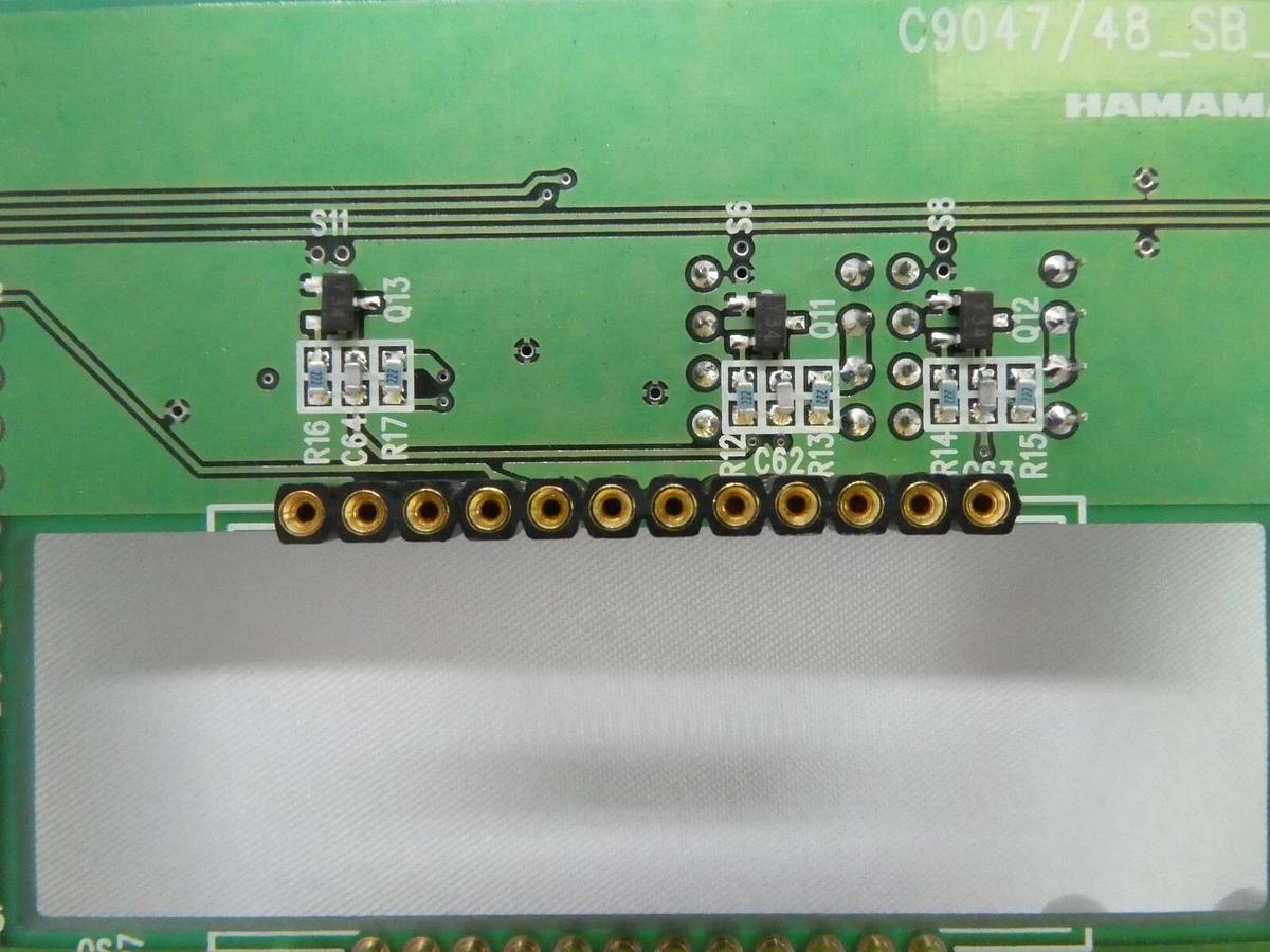 Used Hamamatsu C9047/48_SB_0210 Interface Board PCB Nikon NSR-S205C Working Spare