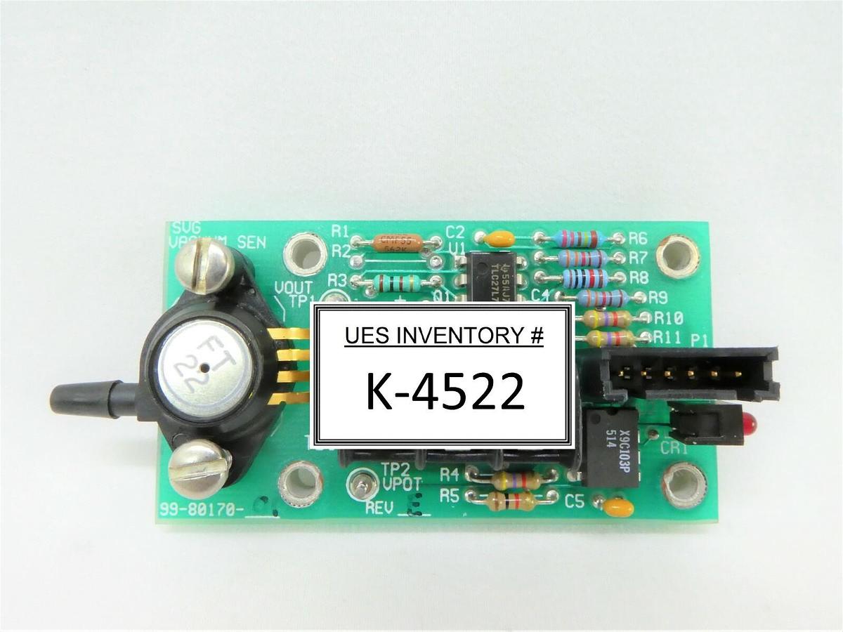Used SVG Silicon Valley Group 99-80170-01 Vacuum Sensor PCB Rev. E 90S Working