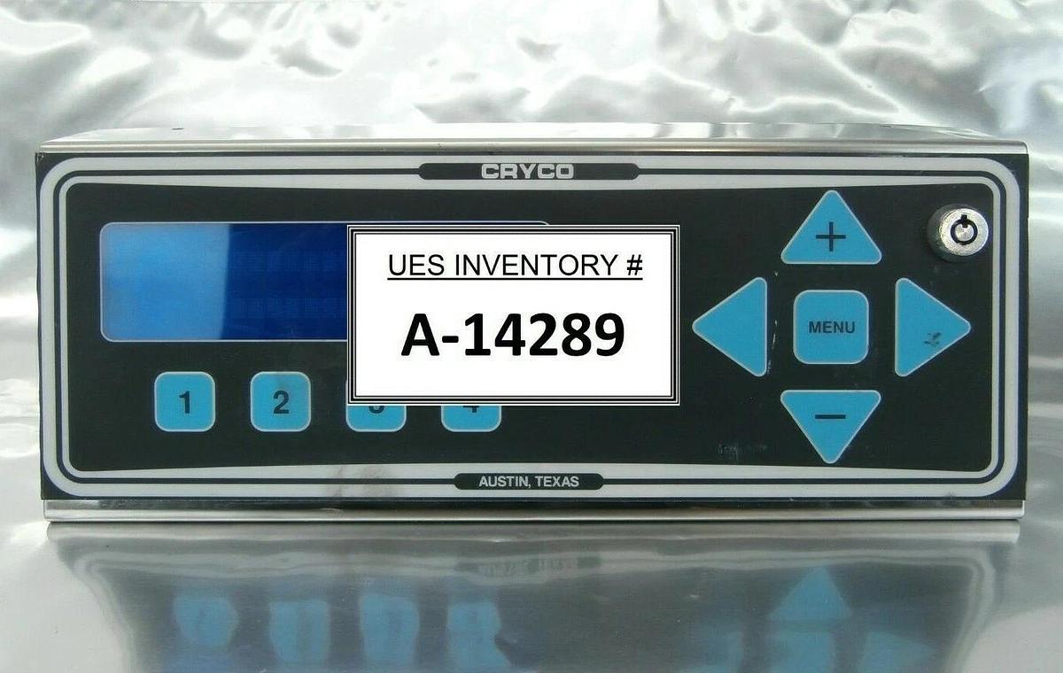 Used Cryco 100111 Wafer Loader Operator Interface PCB Assembly No Key Used Working