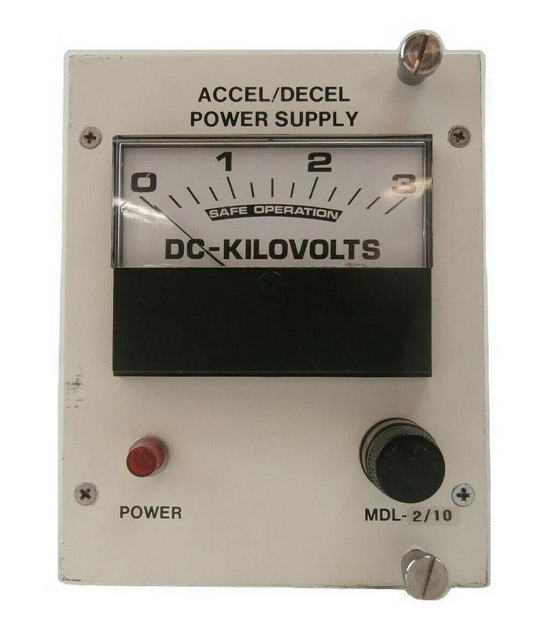Used Varian 04073001 Accel/Decel Power Supply MDL-2/10 Rev. W Working Surplus