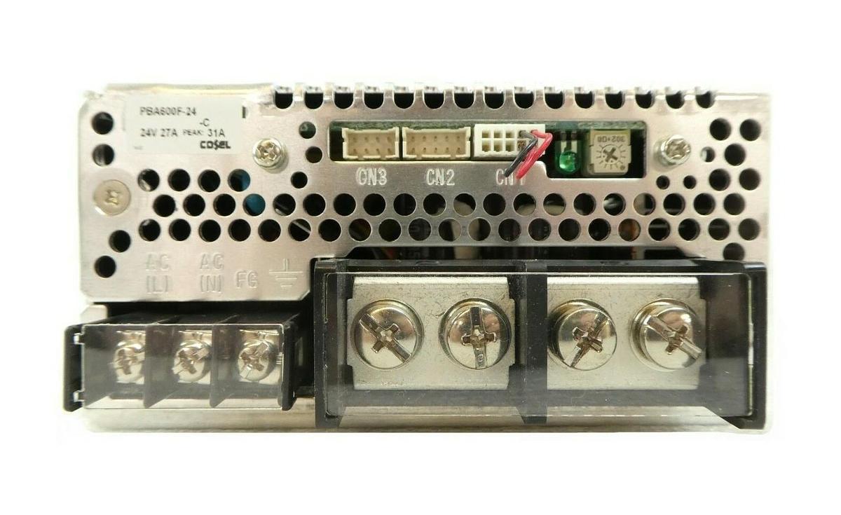 Used Cosel PBA600F-24-C Power Supply Rudolph F30 300mm Inspection System Working
