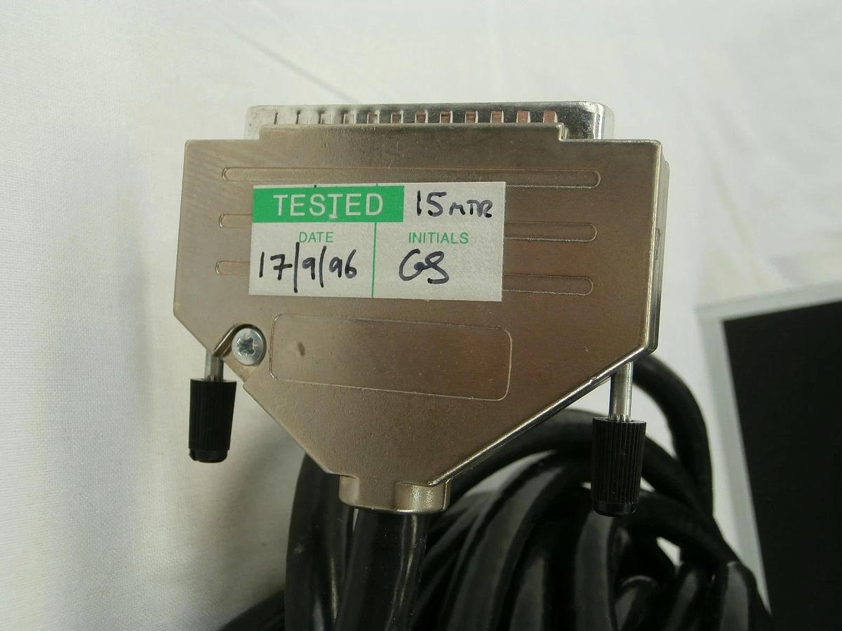 Used Leda-Mass Spectra Vacscan 100 Residual Gas Analyzer RGA Nordiko 9550 Working