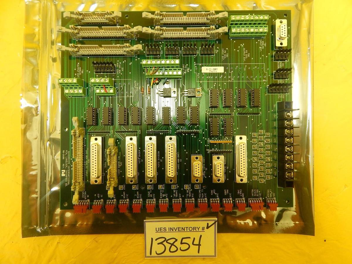 Used GaSonics 90-2608 PCA Loadlock Interface PCB Board Rev. C A-2000LL Used Working