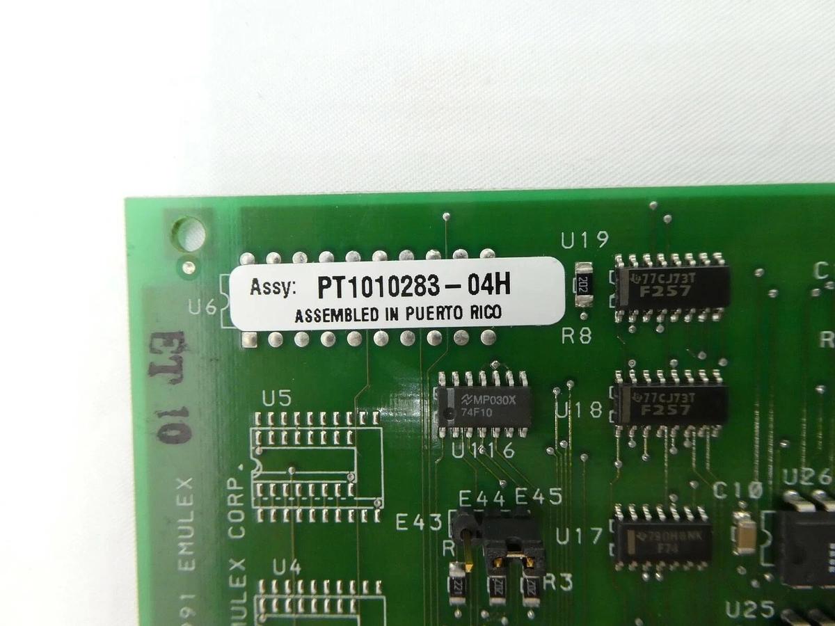 Used Emulex PT1010283-04H Processor Board PCB Card PT101049-01 Working Surplus