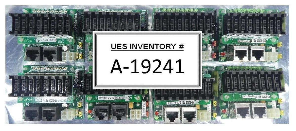 Used ASM Advanced Semiconductor Materials 02-15911 PCB Rev. B Lot of 8 Working Spare