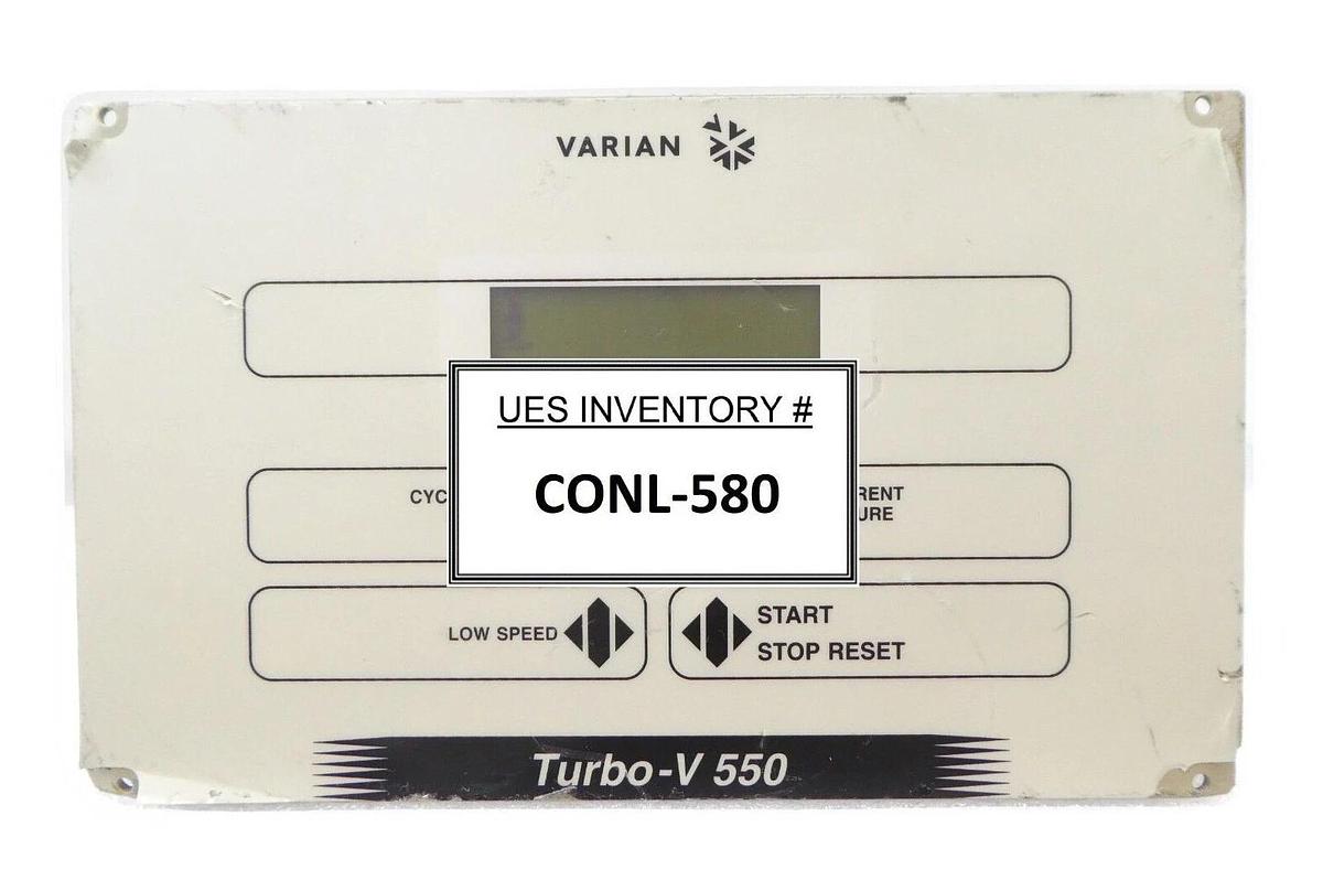 Used Turbo-V 550 Varian EX969944SG17 Turbomolecular Pump Controller Tested Working