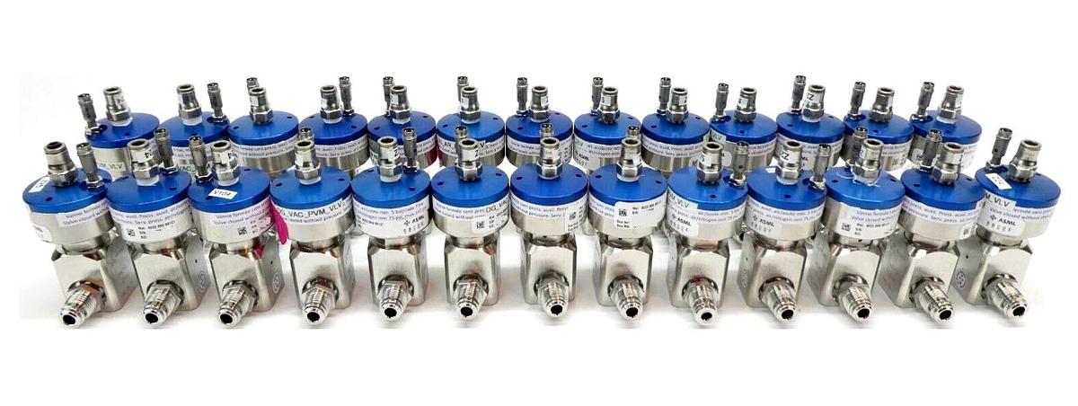 Used Rotarex M8.1V Diaphragm Valve SELFA ASM 4022.669.68121 Lot of 26 Working Surplus