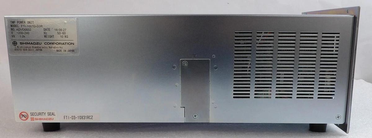 TMP Shimadzu FTI-1001D-D3R Turbomolecular Pump Controller TEL 110-002468-1 New