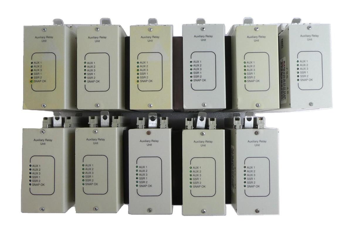 Used SCP Global Technologies 3270171G Auxiliary Relay Unit Reseller Lot of 11 Working