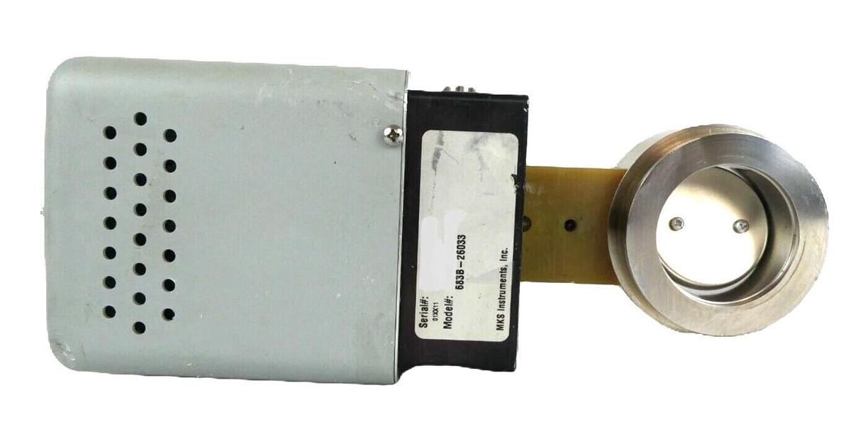 Used MKS Instruments 638B-26033 Throttle Control Valve Copper Exposed Refurbished