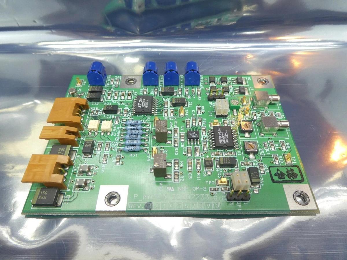 Used Hitachi Kokusai Denki 3CD02233 Adjustment Board PCB P_MATER Mikro Sonic Working
