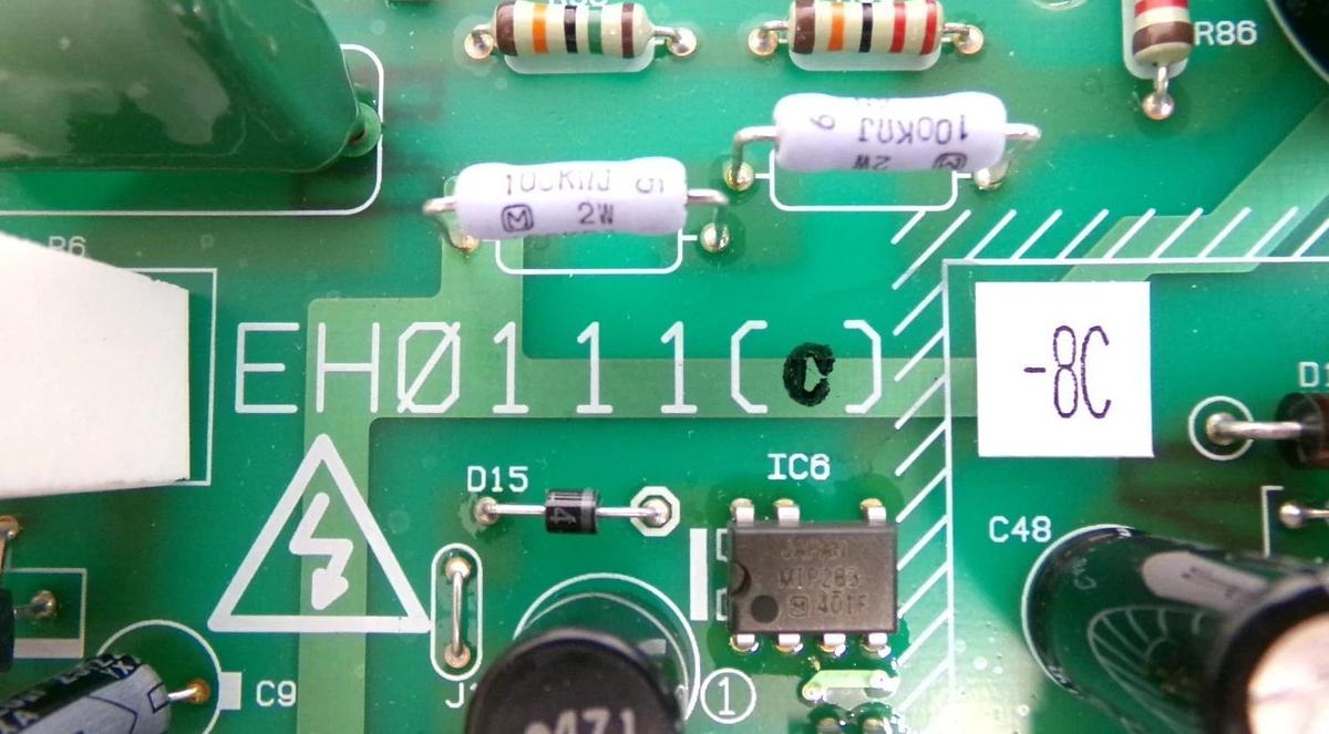 Used DIP EH0111(C)-8C Power Supply PCB EH0111 TEL 5024-000219-11 Working Surplus