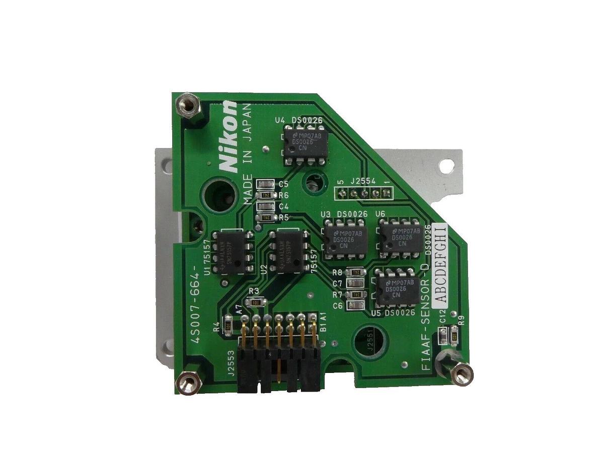 Used Nikon Precision 4S007-664 FIAAF Sensor Board PCB 4S007-663-B NSR-S205C Working