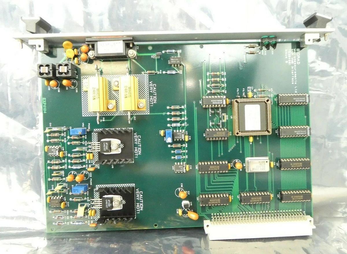 Used Bio-Rad Y5304900 DSF VME Interface PCB Card Y5304901 Quaestor Q7 Working Surplus