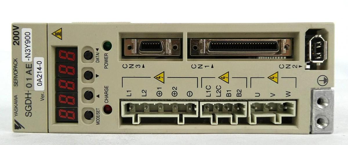 Used Yaskawa Electric SGDH-01AE-N3Y900 Servo Driver SERVOPACK Working Surplus