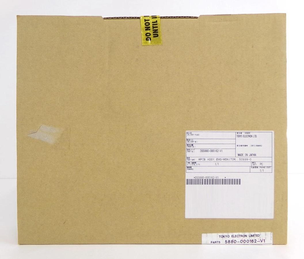 Kawasaki 50999-0294 EMG Monitor PCB TEL Tokyo Electron 5880-000162-V1 New Spare