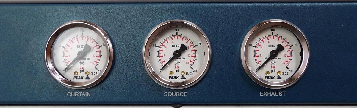 Used Peak Scientific MS Table 1N Mass Spectrometer Table Infinity Bench Module As-Is