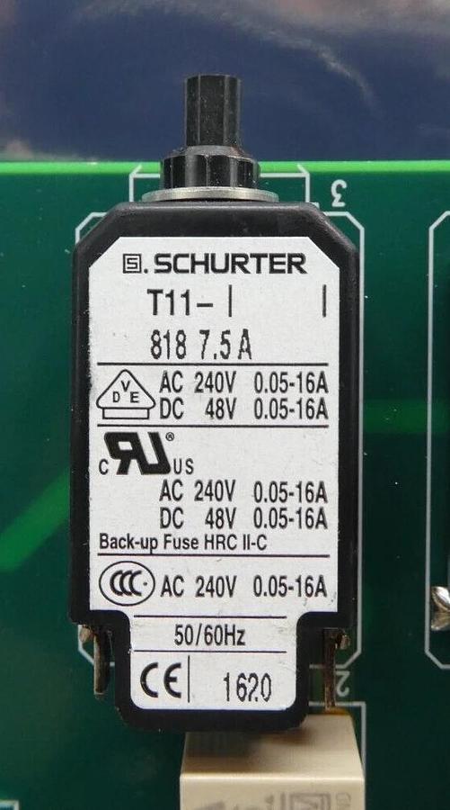 Used AMAT Applied Materials 0100-02411 Heated Lines Temperature Controller PCB Spare