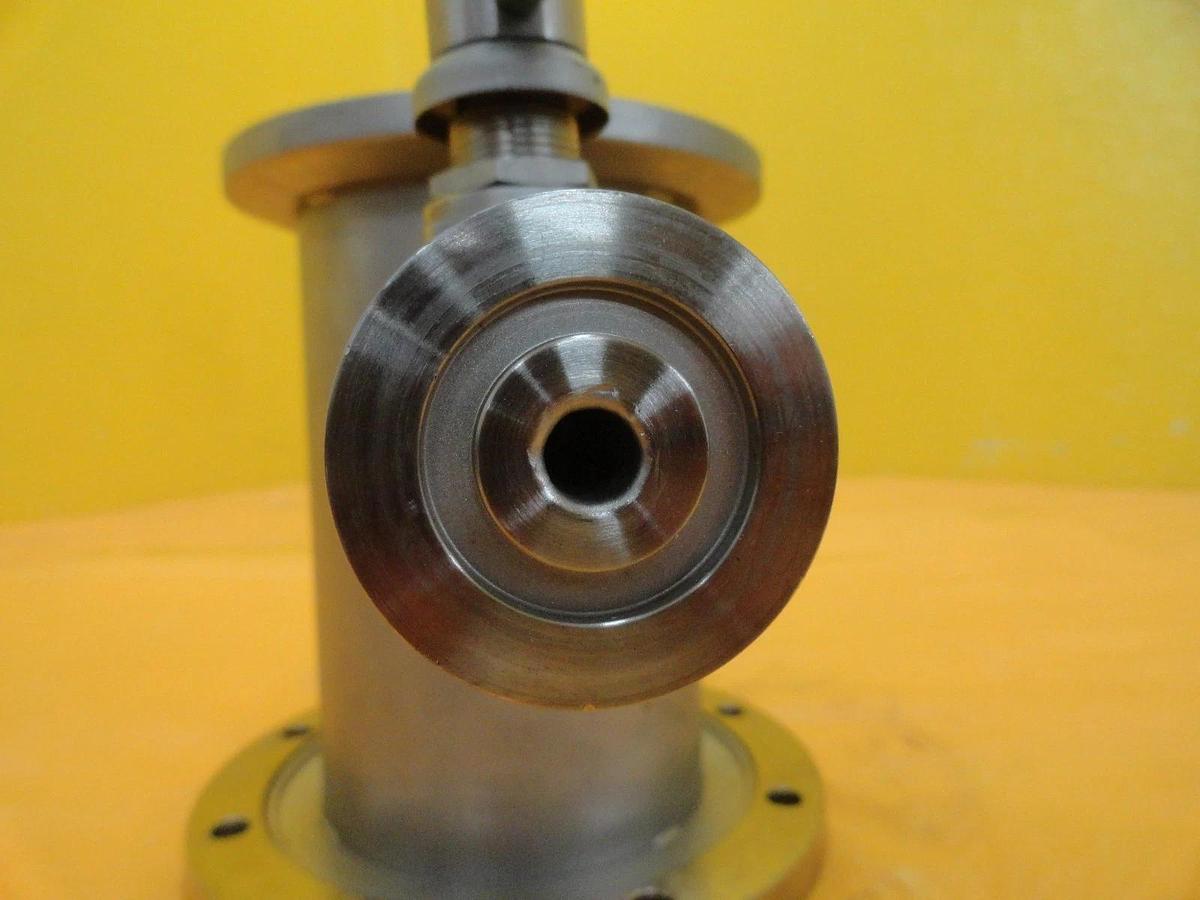 Used Fuji High Vacuum Nipple Tee QF100 LF Rotatable ISO100 ISO-F SS-DLTW4 6.75" Used