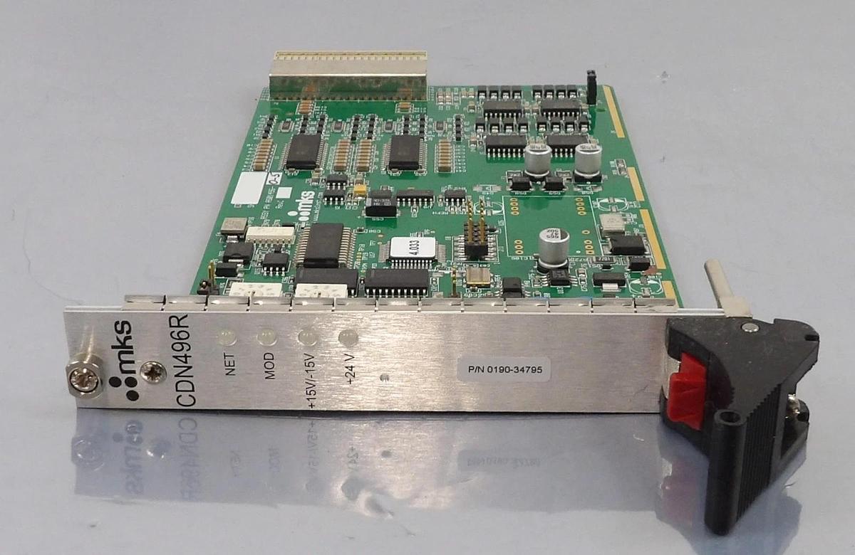 Used MKS Instruments AS01496-0-5 PCB Card CDN496R AMAT 0190-34795 Reseller Lot of 3