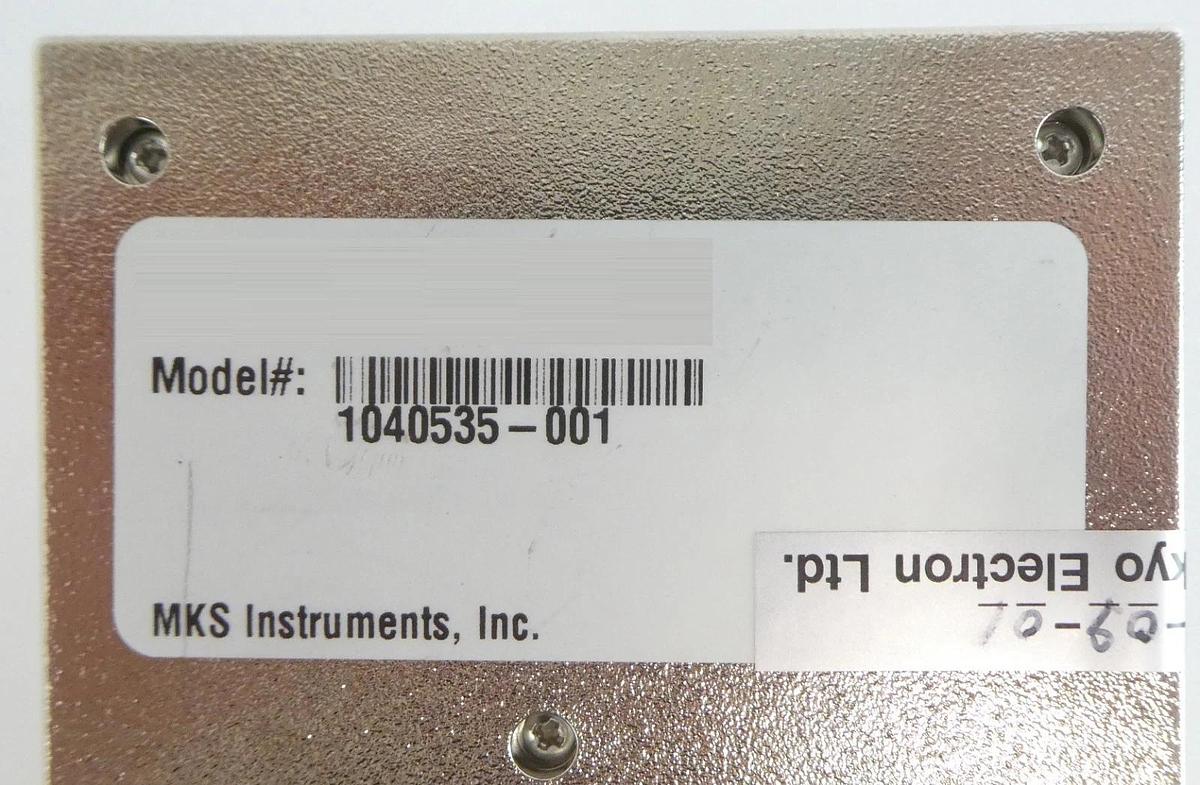 Used MKS instruments 1040535-001 Vacuum Isolation System Module Lot of 2 Working