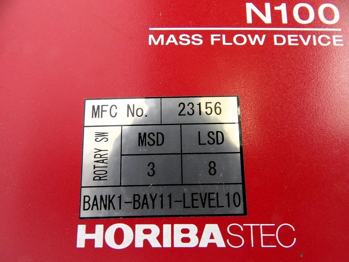 Used Horiba STEC N100 Mass Flow Controller MFC SEC-N126MGR Lot of 16 Working Surplus