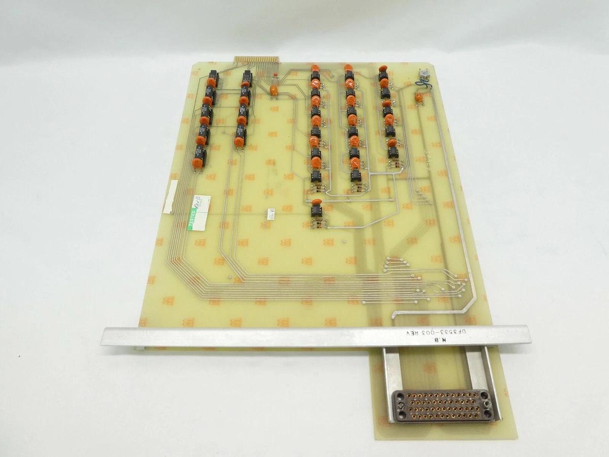 Used Varian Semiconductor VSEA E-F3849001 Isolation Interlock PCB Rev. B Working