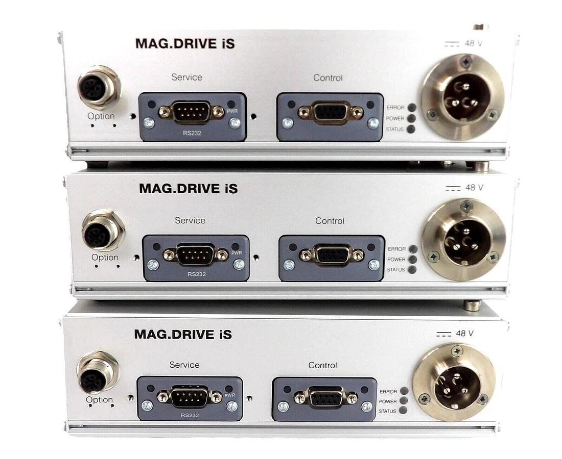 Used MAG.DRIVE iS Leybold 400001431 Turbo Pump Controller Reseller Lot of 3 Working