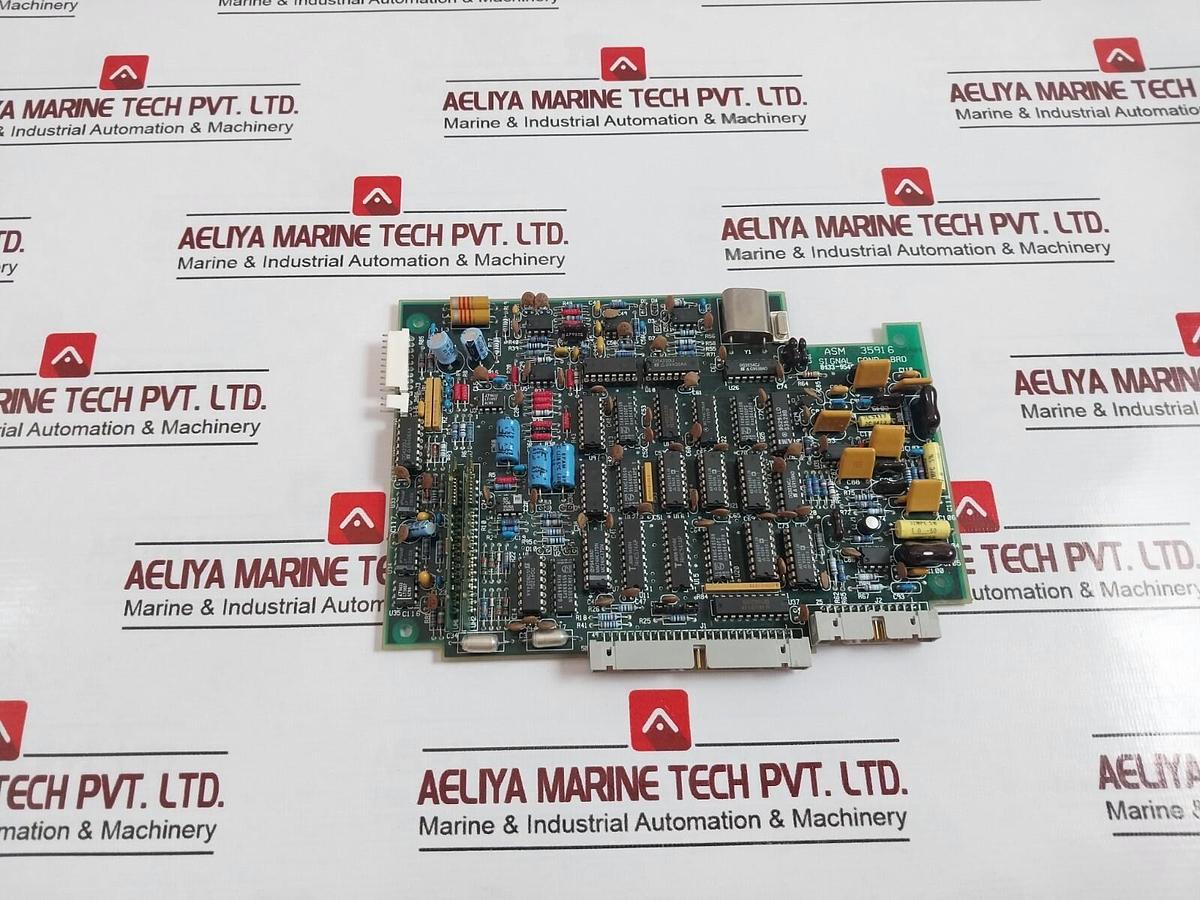 Used ASM Advanced Semiconductor Materials 2506629-21 Processor PCB Card Rev. 4-C Used